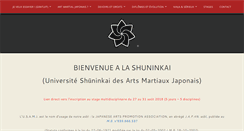 Desktop Screenshot of japanasbl.be
